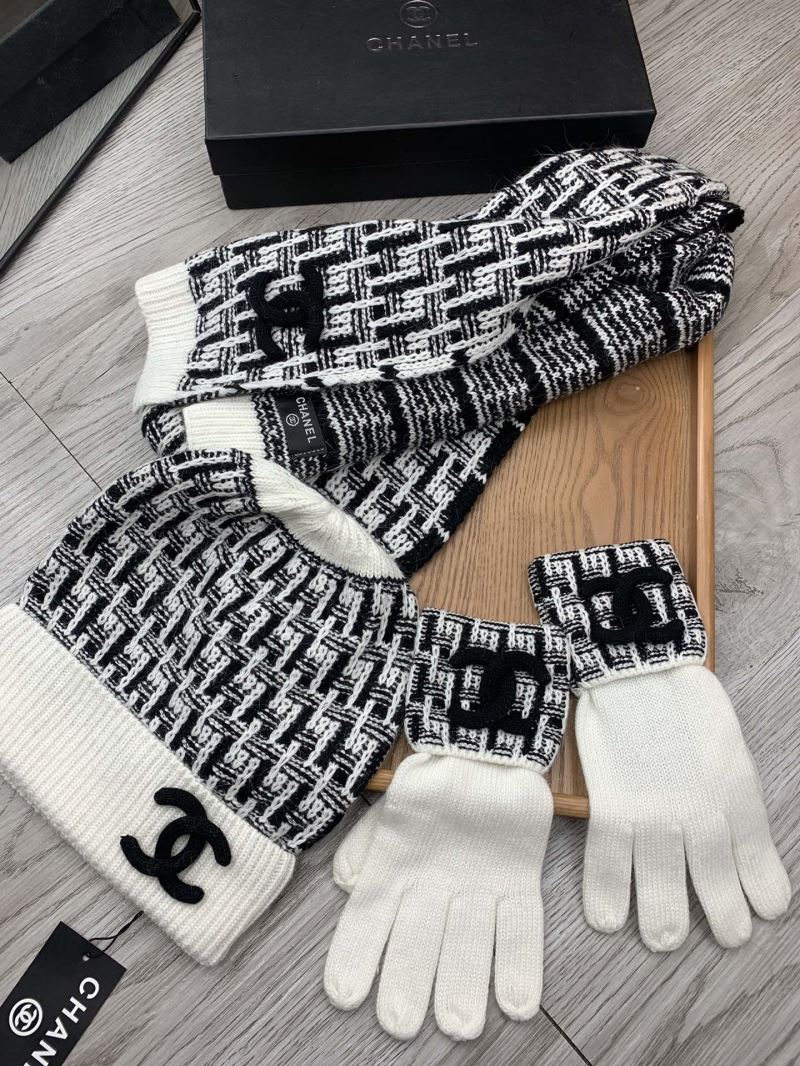 Chanel Caps Scarfs